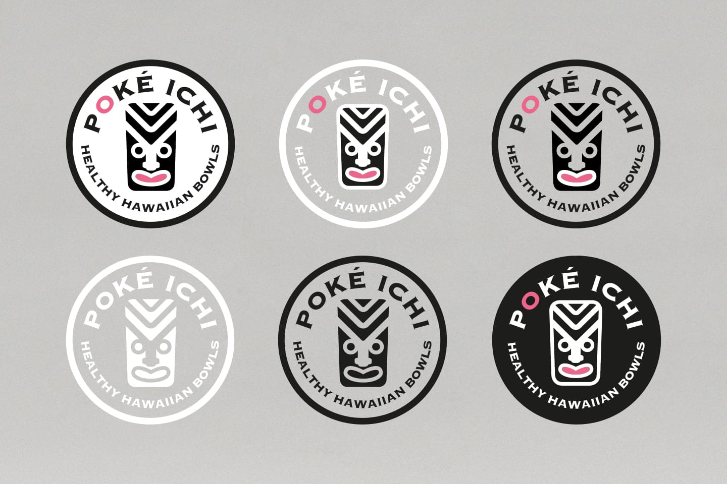 BFGA Werbeagentur | Poke Ichi Logo design Varianten 
