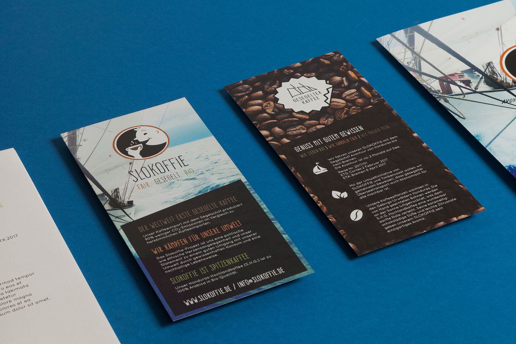 BFGA Werbeagentur | Slokoffie Business Flyer Design