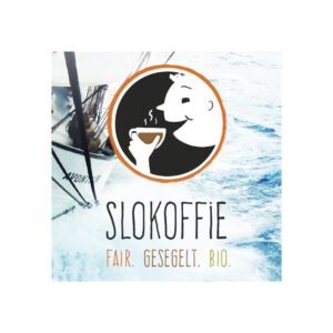 Thumbnail Slokoffie Logo handgezeichnet rund | Referenz BFGA Werbeagentur