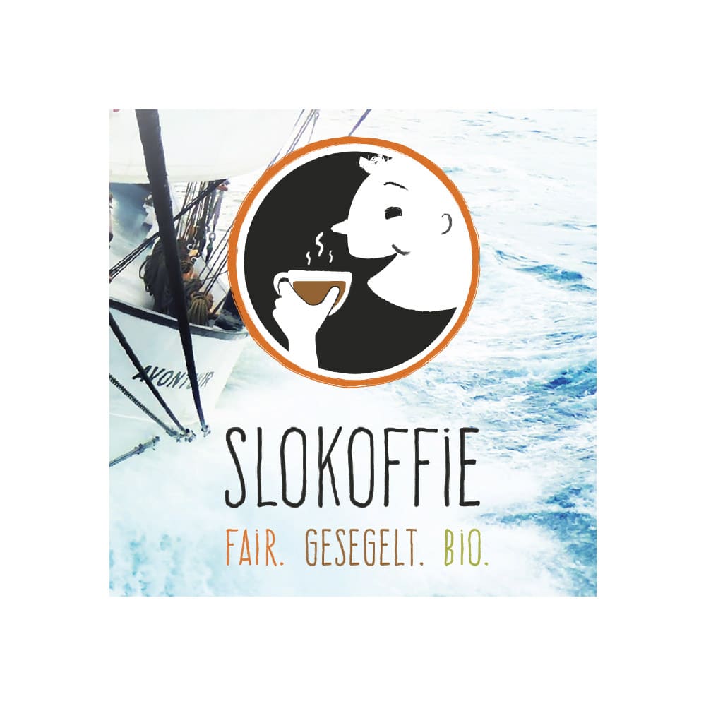Thumbnail Slokoffie Logo handgezeichnet rund | Referenz BFGA Werbeagentur 