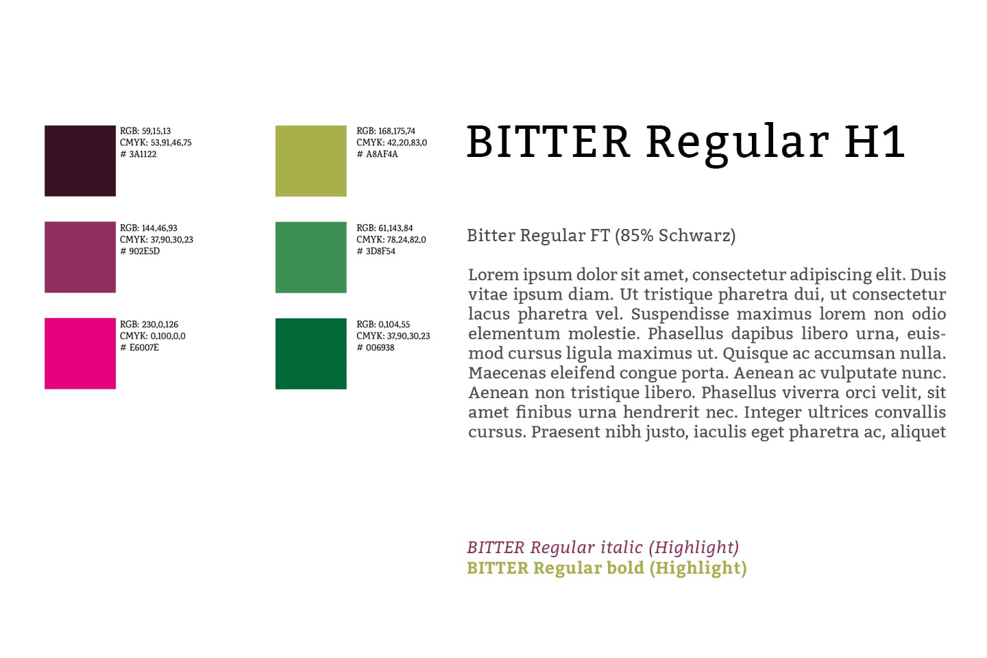 BFGA Werbeagentur Bremen | Leibspeise Bio catering CD Standards