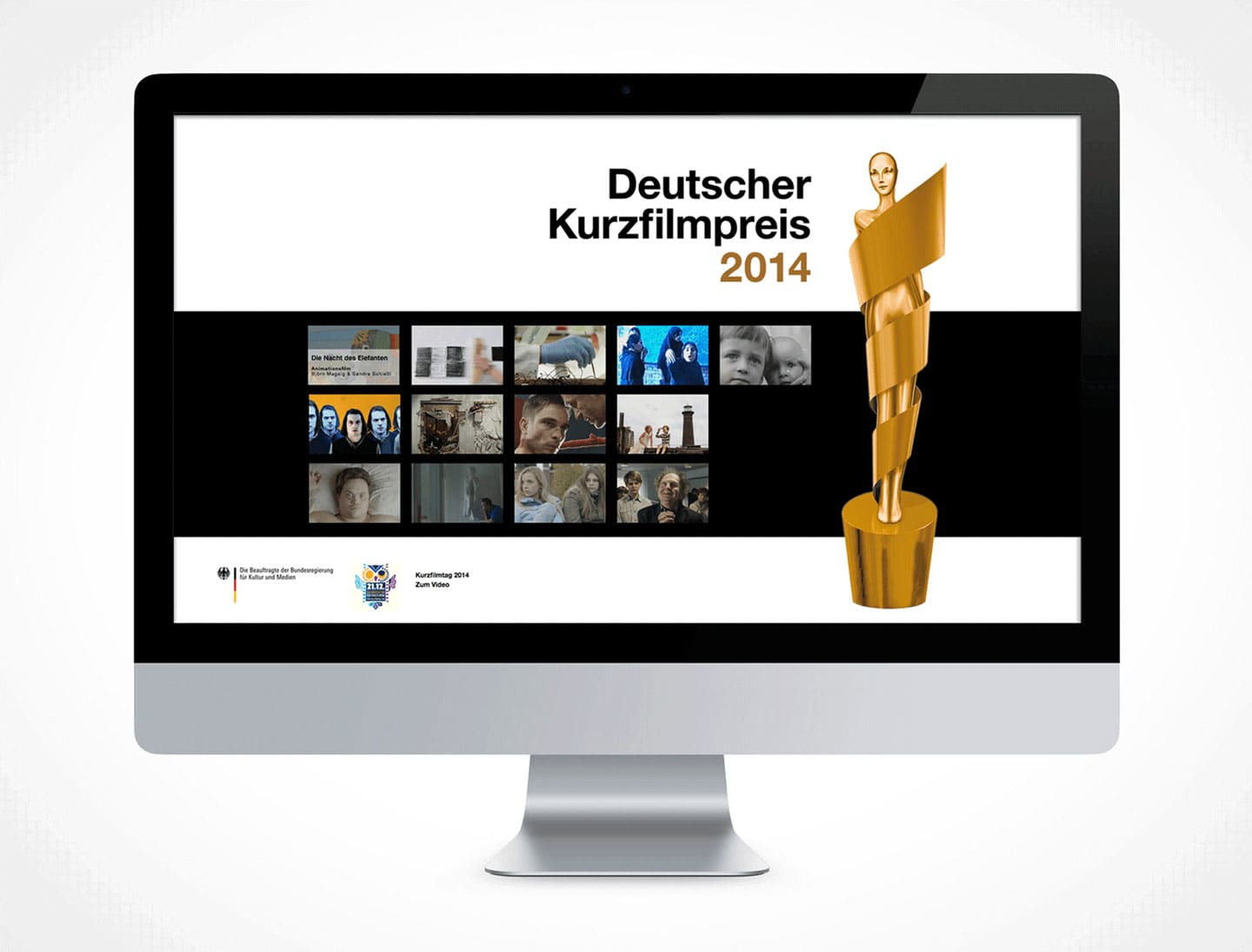 BFGA Werbeagentur | Referenz Deutscher Kurzfilmpreis Design 
