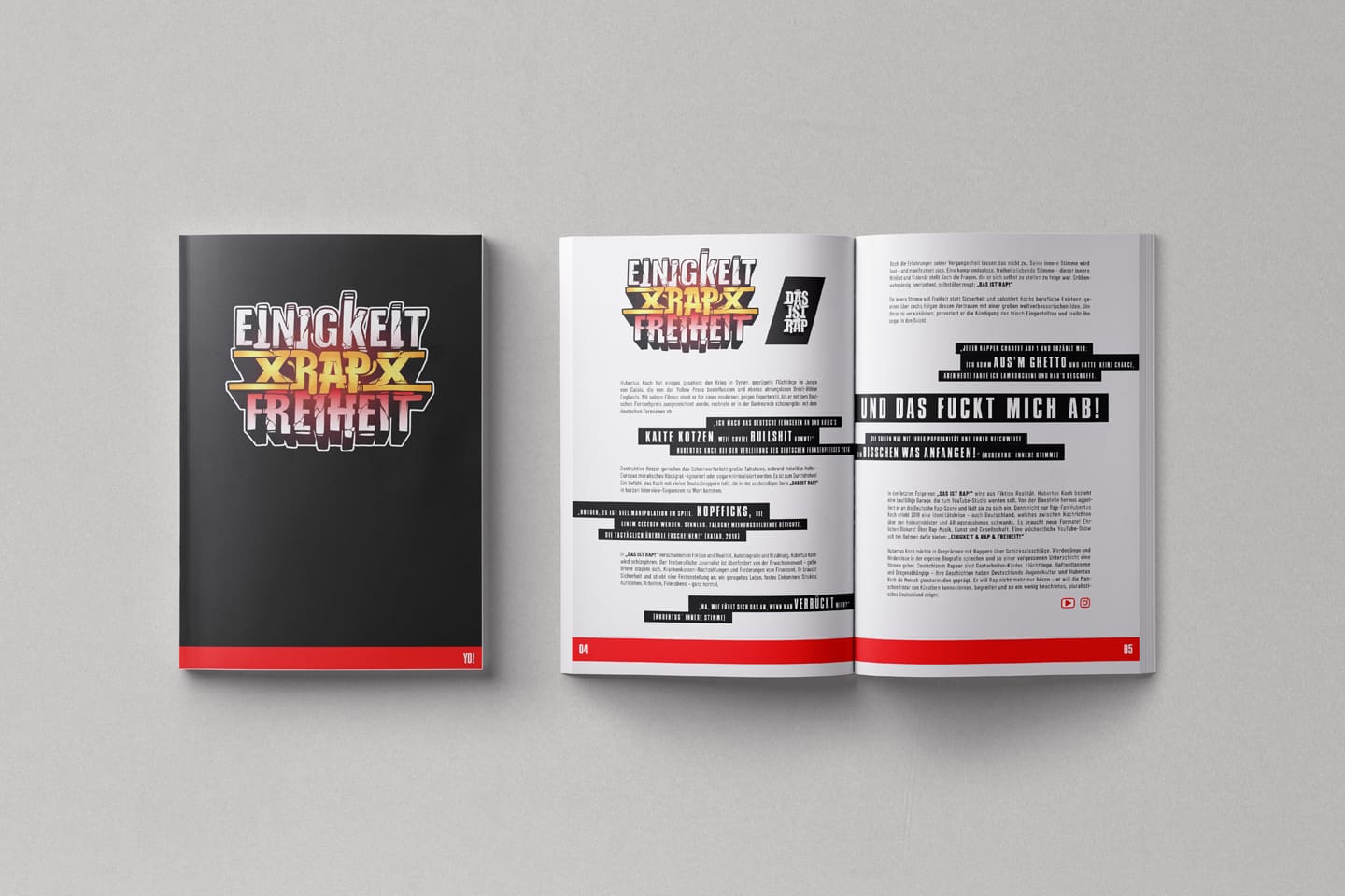 BFGA Werbeagentur | ERF Webserie Booklet