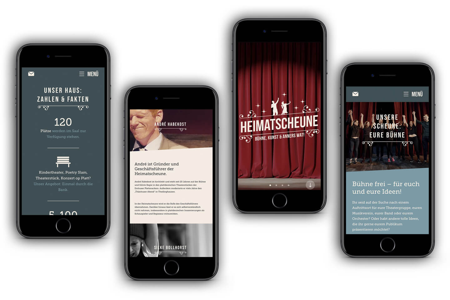 BFGA Werbeagentur Bremen | Heimatscheune Martfeld Mockup responsive Webdesign